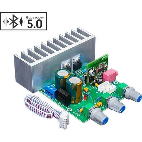 AIYIMA LM1875 Bluetooth 5.0 Sound Amplifier Board 30Wx2 Stereo Audio Amp Power Amplifiers Speaker Home Theater