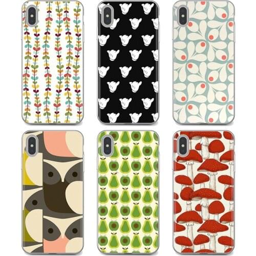 Multi Stem Orla Kiely Folio For Huawei P7 P8 P9 P10 P20 P30 P40 Lite Plus Pro 2015 2016 2017 Mini TPU Transparent Cases