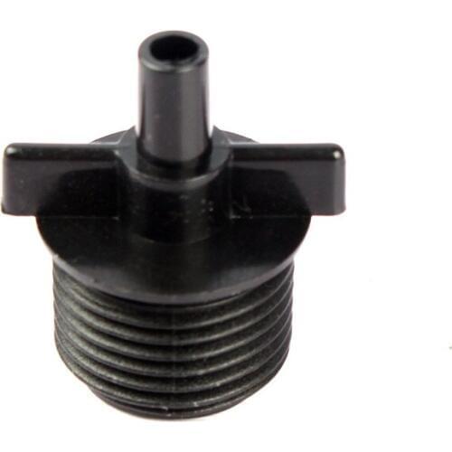 100pcs 1/2" Male Thread To 6mm Connectors Misting Sprinkler Connect Parts Greenhouse Irrigation Nozzle Joints