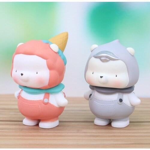 Net Red Cute Bear Blind Box Fashion Girls Favorite Office Accessories Christmas Gift For Childrens Birthday Desk Decoration