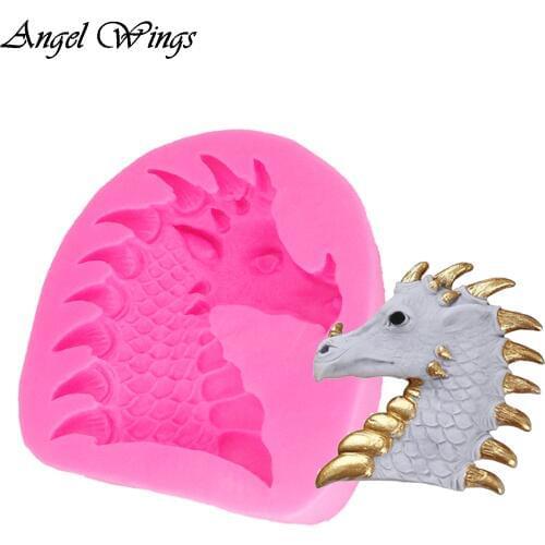 Sugarcraft Dinosaur silicone cake mold fondant mold cake decorating tools chocolate gumpaste mould rubber mould F1404