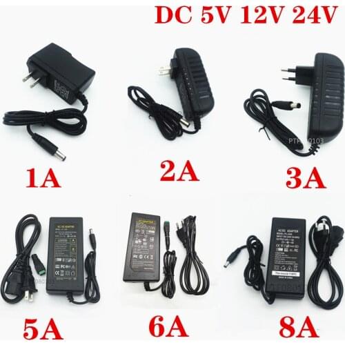 AC 100V-240V to DC 12 V 1A 2A 3A 5A 6A 8A lighting transformers Power Supply 12 volt Adapter Converter Charger led strip driver