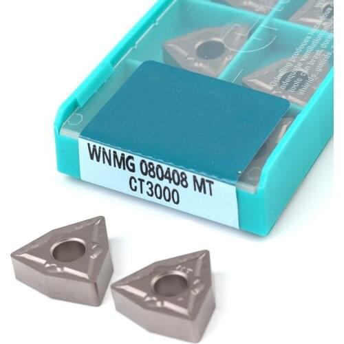 High quality original WNMG080404 MT WNMG080408 MT CT3000 External Turning Tools Carbide insert Lathe cutter Tool CNC Lathe tool