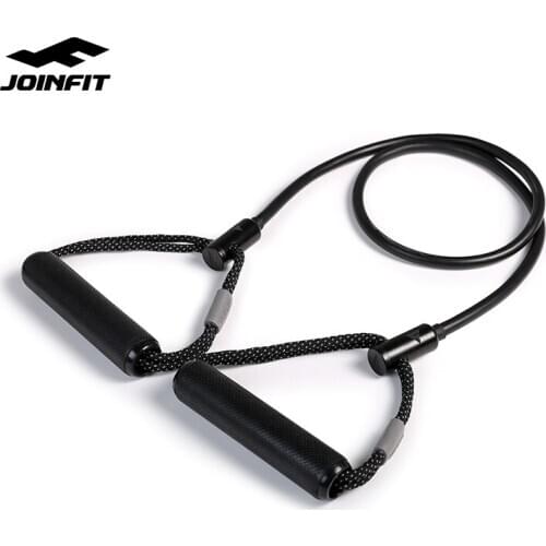 JOINFIT Yoga Pilates Resistance Bands With Handles Fitness Exercise Pull Rope Elastic Band for Body Building Home Gym Workout