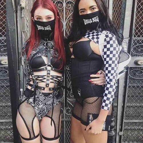 Women Sexy Fishnet Mesh Stitching Shorts High Elastic Waist Hollow Club Party Streetwear Summer New Mujer Slim Hip Casual Shorts