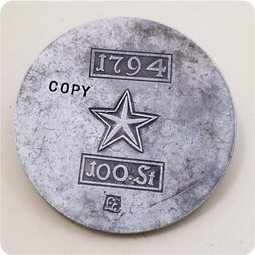 1794 Dutch Republic 100 Stuivers French siege COPY COIN FREE SHIPPING