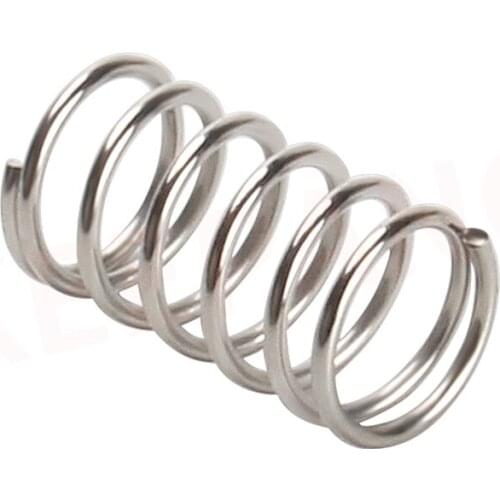 30pcs Feeder Spring Extruder Heated Bed Spring for ULTIMAKER2 UM2 1x10.7x17.5x9mm Torque Spring 3D printer accessories