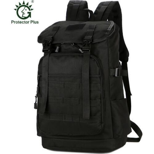 35L Waterproof Molle Camo Tactical Backpack Military Army Hiking Camping Backpack Travel Rucksack Outdoor Sports Climbing Bag