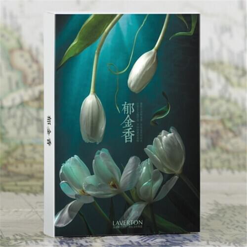 60pc/lot romantic tulip Post card/ Postcards /gift cards/ Christmas Card Can be mailed /Greeting card/Beautiful flowers