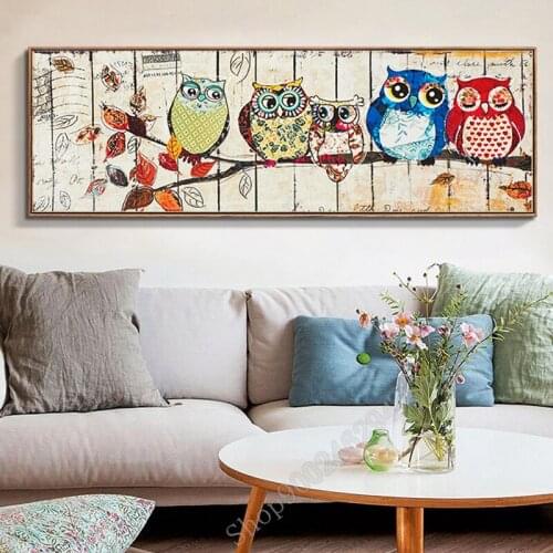 New Diamond Embroidery Animal,owl diamond big long painting,cross stitch embroidery,diamond embroidery,Christmas,Gift FF1954