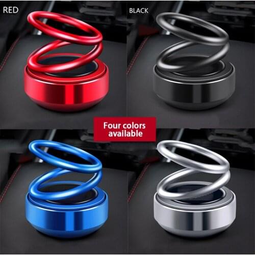 Car Air Freshener Solar Car Fragrance Suspension Rotation Carstyle Air Auto Aromatherapy Car Accessories
