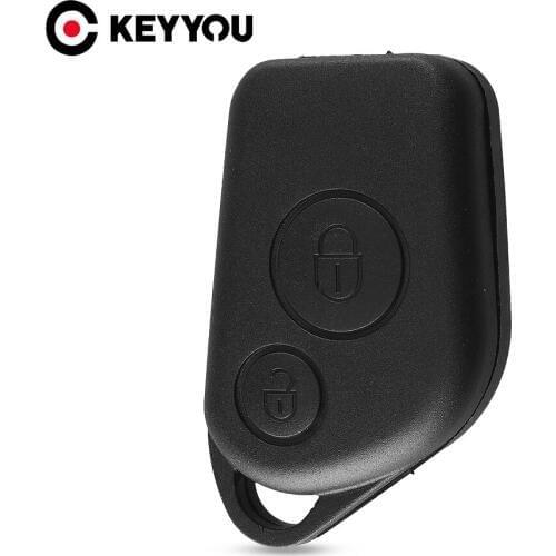 KEYYOU Remote Key Fob Case No Key Blade For Citroen Saxo Berlingo Picasso Xsara For Peugeot 306 307 406 Keyless Entry Key