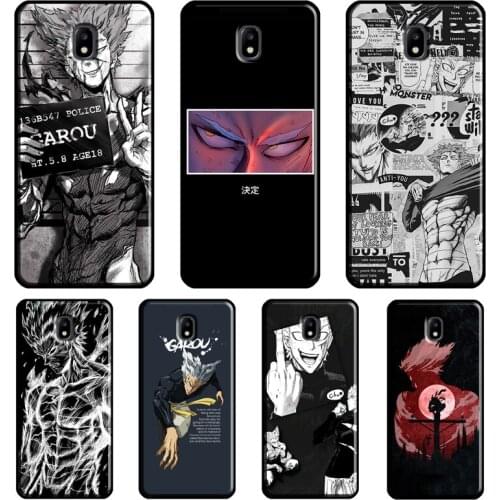 Garou One Punch man anime For Samsung Galaxy J7 2017 A3 A5 J1 J3 J5 2016 A6 A8 J6 J4 Plus A7 A9 J8 2018 Phone Case