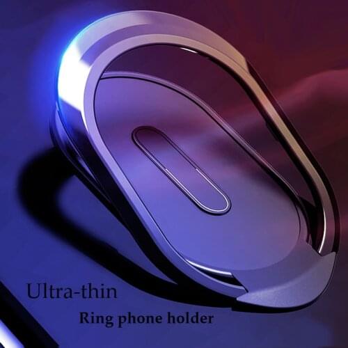 Mobile phone holder stand 2019 The new ultra-thin and firm Universal 180 Degree Rotation Magnetic cell phones Finger Ring Holder