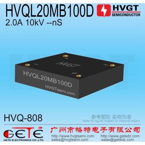 HVGT, Diode Bridge Rectifier, HVQL20MB100D, High Voltage rectifier, 2A 10kV, Low Frequency, Standard Recovery Time, GPP Chip