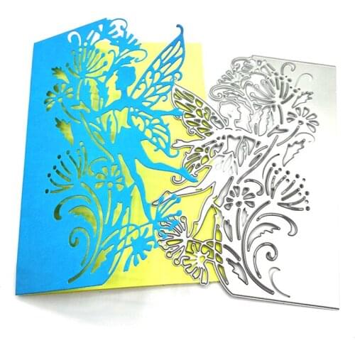 Julyarts Elf Metal Dies for Card Making Cutting Dies Mold for Album Paper DIY Gift Cards Decoration Embossing Dies New