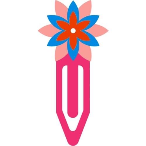 Metal Flower bookmark paper die cutting dies for Scrapbooking/DIY Easter wedding Halloween Easter card