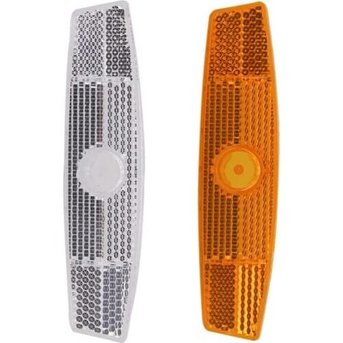 4pcs/set Bike Bicycle Spoke Reflector Safety Warning Light Safety Wheel Rim Reflective Lamp Mount Vintage Clip Tube Reflector