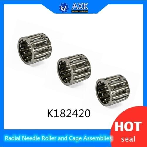 K182420 Bearing size 18*24*20 mm ( 2 Pcs ) Radial Needle Roller and Cage Assemblies K182420 49243/18 Bearings K18x24x20