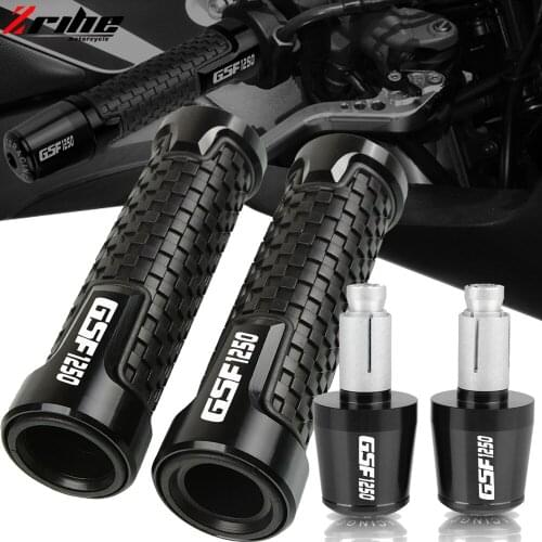 7/8" 22mm Motorcycle Handlebar Grips Ends Handle Bar Cap End Plug FOR SUZUKI GSF1250 GSF 1250 BANDIT 2007-2015 2014 2013 2012