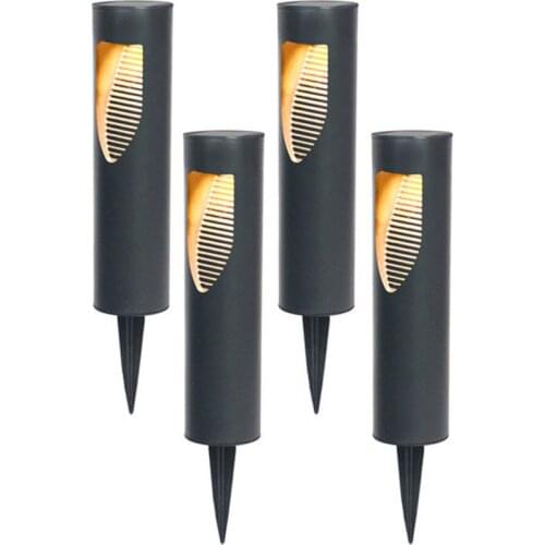 Solar Garden Light Waterproof LED Post Lawn Lamp Solar Pillar Light Outdoor Courtyard Patio Villa Landscape Pathway Bollard Lamp