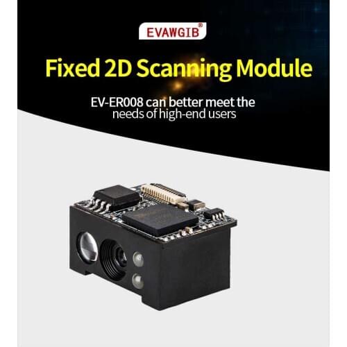 Barcode Scanner Engine High Resolution Barcode Scanner Module 2D CMOS Barcode Reader with TTL interface Barcode Reader Engine