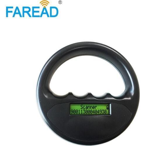 134.2khz/125khz AVID,FDX-A (FECAVA),ISO11784/5 FDX-B animal ID microchip reader scanner for pet dog