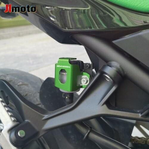 High Quality Motorcycle Rear Brake Fluid Reservoir Guard Cover Protector Cap For Kawasaki NINJA ZX-25R ZX 25R ZX25R 2020 2021