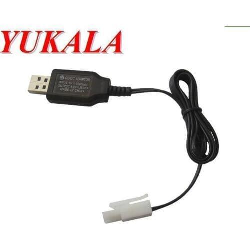 4.8v battery charger output 250ma NICD nimh battery 4.8v pack Ni-mh USB charger for cordless remote control toy