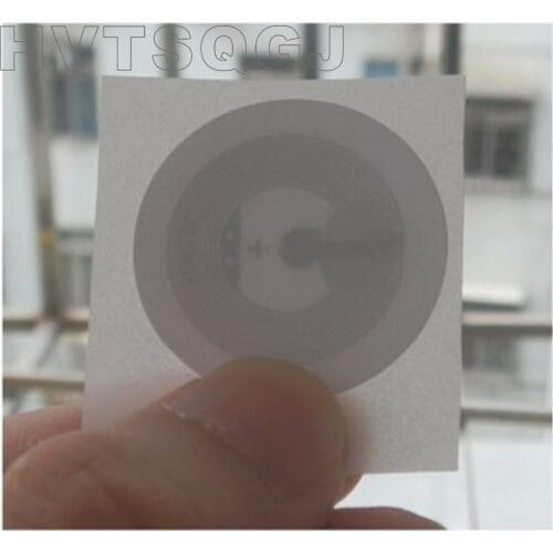 100pcs Free shipping Customized size nfc 213/nfc 215/nfc 216 chip sticker nfc tag