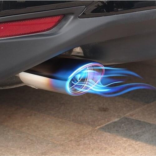 2pcs Accessories Exhaust Tip Muffler Pipes Auto Car Muffler Covers for Volkswagen vw Phaeton 4.2 EOS 3.2 V6