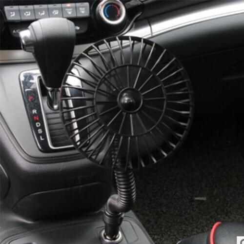 2021 New 12V Mini Car Fan Cigarette Lighter Caravan Boat Vehicle Cooler