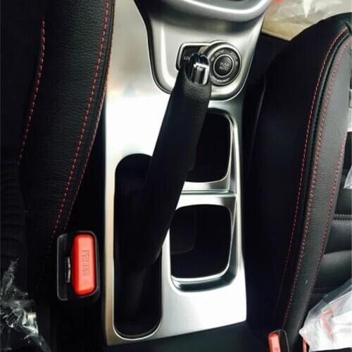 Bbincar ABS Chrome Interior Water Cup Holder Decorative Internal Gear Shift Trim Car Styling For 2015 2016 Suzuki Vitara Escudo