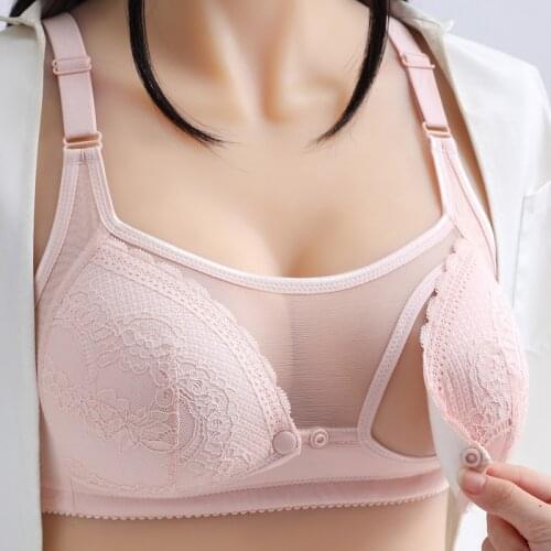 Nursing Bras Maternity Breastfeeding Bra Sleep Pregnancy Underwear Pumping Wireless Pregnancy Clothes Soutien Gorge Allaitement