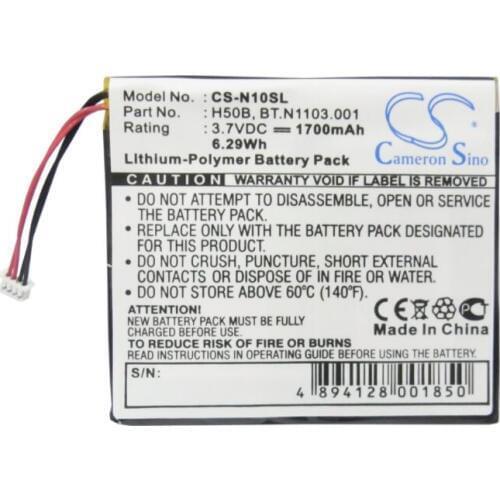 Cameron Sino 1700mAh battery for ACER N10 H50B SX042 for FUJITSU Loox 600 H50B SX042 for GATEWAY 100X H50B SX042