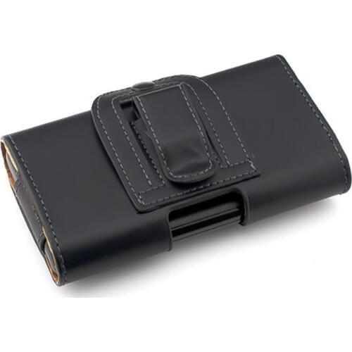 For DOOGEE HOMTOM ZOJI Z8 5 inch Cover Phone Pouch Belt Clip Leather Bag For Doogee Mix 2 Waist Case