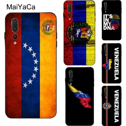MaiYaCa Venezuela Flag Coat Of Arms Case For Huawei Honor 8X 9X 9 10 Lite 20 Pro 10i 7A Pro 7C 8A 8C 8S Y6 Y9 Y7 2019 Nova 5T