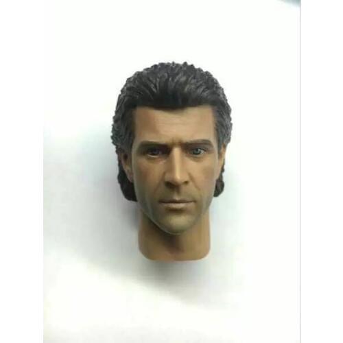 Custom Mel Gibson Head Sculpt REDMAN TOYS 1:6 Lethai weaponRM014/15 for 12inch action figure toys