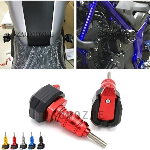 For YAMAHA MT-03 MT-07 MT-09 Motorcycle Falling Protectors CNC Aluminum Frame Slider Anti Crash Caps Engine Protection MT09