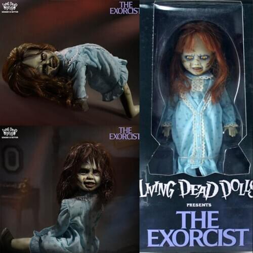 12inch 30cm Mezco Horror Living Dead Dolls The Exorcist Joint Movable PVC Action Figure Collectible Model Toy