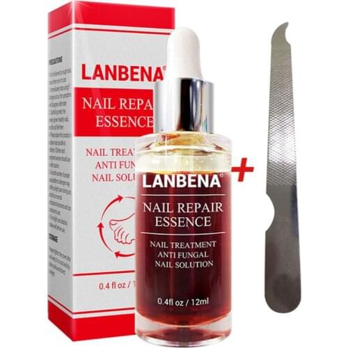 12ml Nail Repair Essence with File Fungal Removal Serum Onychomycosis Treatment NEW