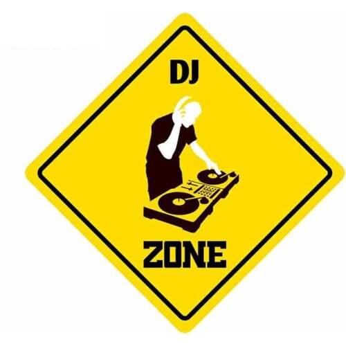 Fuzhen Boutique Decals Exterior Accessories Dj Zone Cartoon Car Stickers Vinyl JDM Bumper Trunk Truck Graphics Waterproof Anime