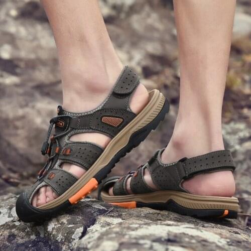 Sport Sandals Men Sandalias De Verano Para Hombre Work Sandals Sandale Homme Summer Sandals&slippers Playa For Men 2020 Ete