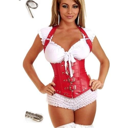 New Leather Black Sexy Lingerie Plus Size Sex Costume Open The Chest Pvc hanging Neck Zipper Slim Game Uniforms Erotic Lingerie