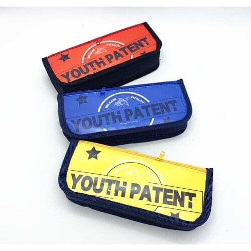 Zipper Pencil Pouch Big Capacity Pencil Case Double-layer Waterproof Pen Bags Marker Holder Case Storage Bags for School Office