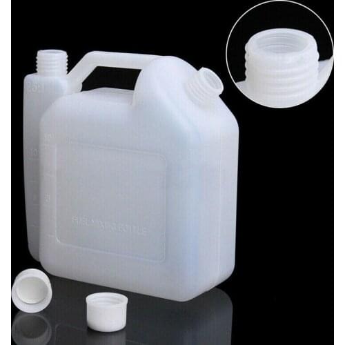 Plastic 1.0L Gasoline Pertrol Fuel Oil Mixing Bottle For Chainsaw Trimmer 25:1