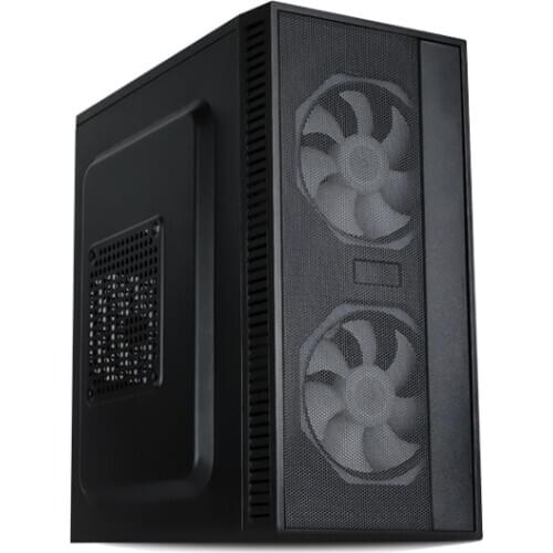 Net front panel matx mini small computer case diy desktop main box shell support itx motherboard metal