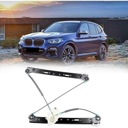 Car Power Window Regulator Without Motor Replacement for BMW X3 E83 2003-2010 Front Right Passenger Side
