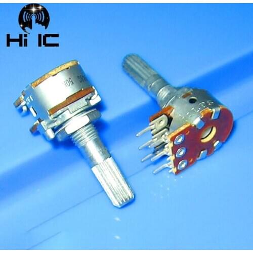 1PCS ALPS Potentiometer ALPS 16 Type A50K A100K Volume Potentiometer