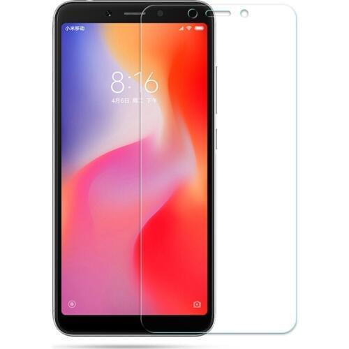 2.5D 0.26mm 9H Tempered Glass For Xiaomi Redmi 6 Screen Protector For Xiaomi Redmi6 5.45 Inch Protective Film Glass 2PCS